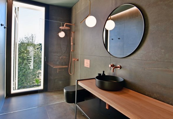 Bagno en suite con doccia n.1  - Villa Specchio di Mare