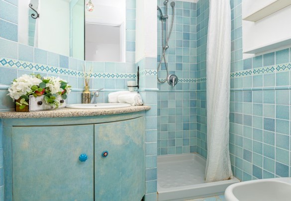 Bagno en-suite con doccia n. 3 – Villa Stella