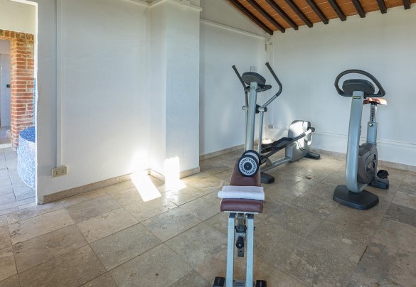 Area palestra- Villa Stroncoli