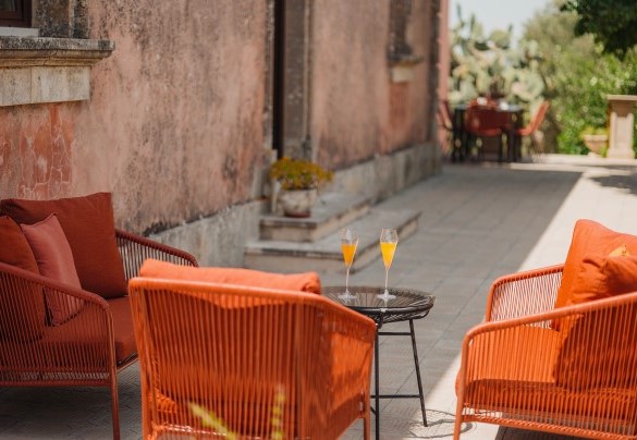 The relaxation area on the terrace - Villa Sumac
