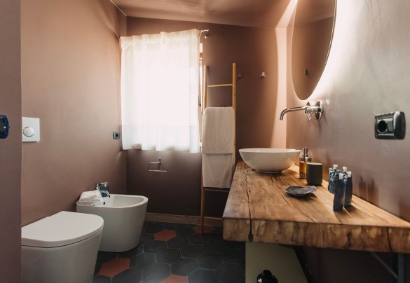 Bathroom en suite n.1 with shower - Villa Sumac