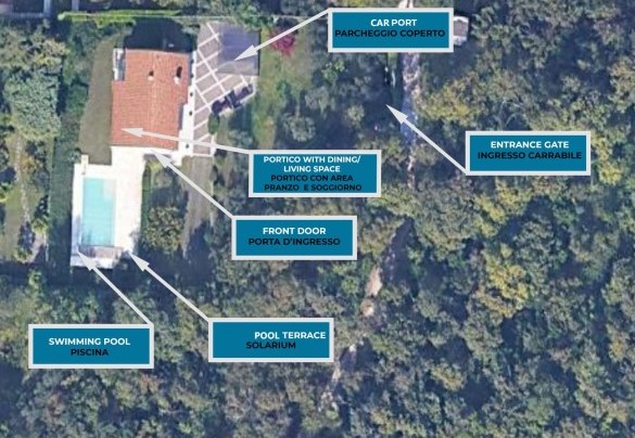 Villa Sybille - Property Plan
