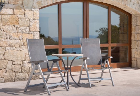 Relax area outside the pool lounge - Villa Sybille