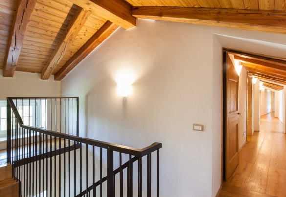 Il corridoio al secondo piano - Villa Tenuta Campetti