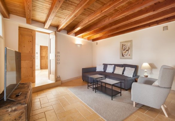 Sala tv al piano terra - Villa Tenuta Campetti