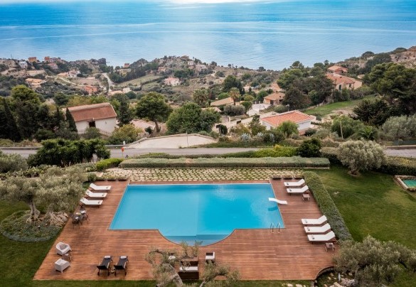 La Piscina vista dall'alto - Villa Terra del Sole