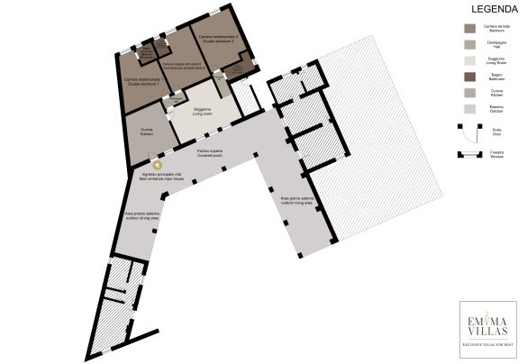 Villa Terra del Sole - Piano Terra 