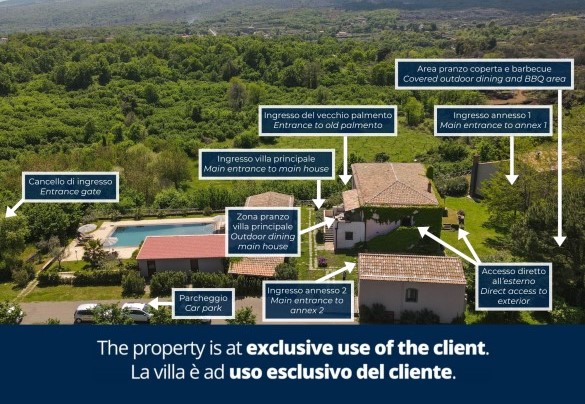 Property Plan - Villa Terre Normanne