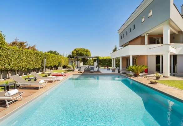 Villa for rent with exclusive pool in Castelli Romani - Villa Tiberio