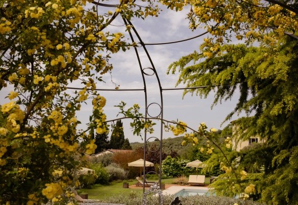 Enchanted corners around the swimming pool  - Villa Torre di Terzolan