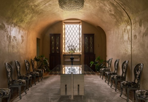 The dining room  - Villa Torre di Terzolan