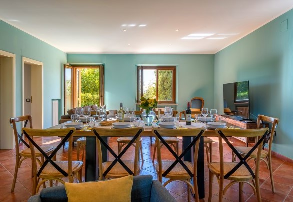 Dining area – Villa Traiani