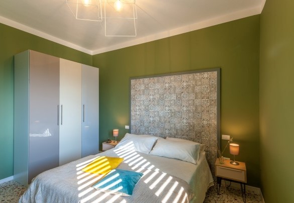 Double bedroom no. 4 on the first floor – Villa Traiani