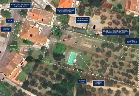 Villa Treggiaia - Property Layout