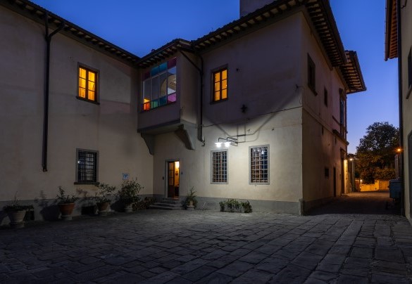 The Villa at dusk - Villa Treggiaia