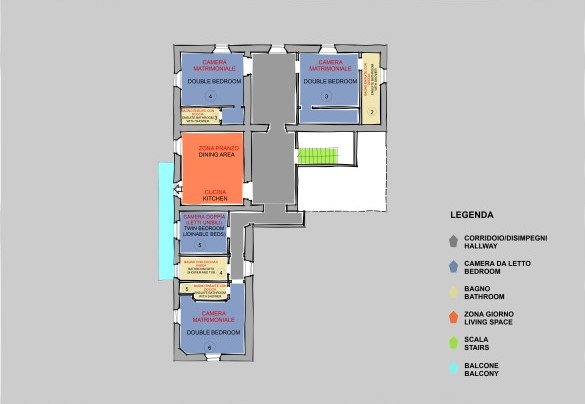 VILLA TREGGIAIA 10 - Planimetry 4