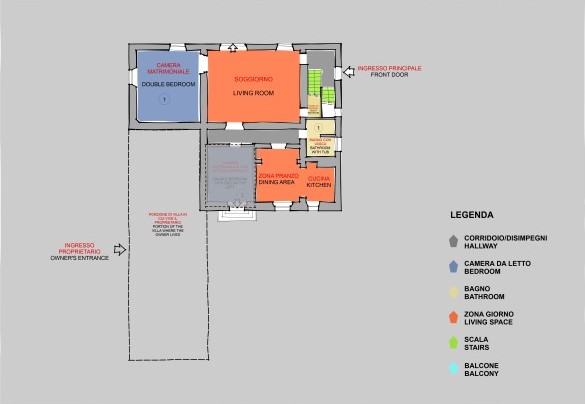 Villa Treggiaia -  Ground Floor