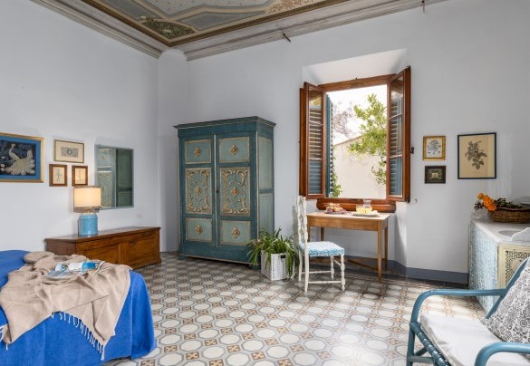 Double bedroom n.1 on ground floor - Villa Treggiaia