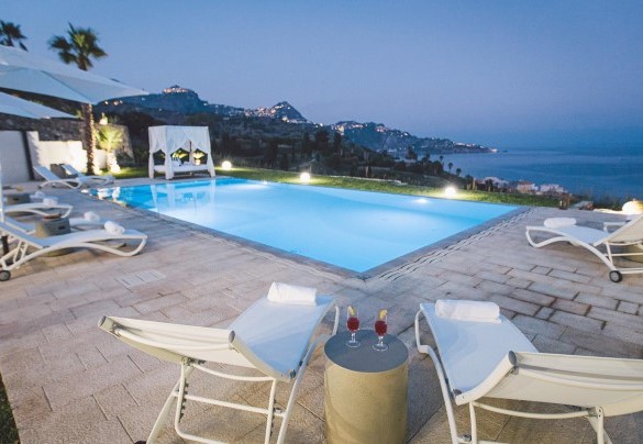 sea view on the evening - Villa Triscele