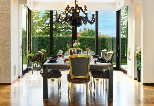 Zona pranzo – Villa Vae Victis