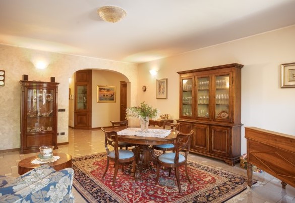 La zona living - Villa Valchero