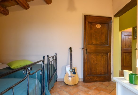 Twin bedroom with joinable beds no. 3, ground floor – Villa Valgiorgia