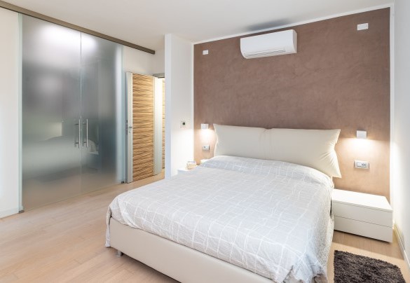 La camera matrimoniale n° 2 con cabina armadi e bagno ensuite - Villa Veretium