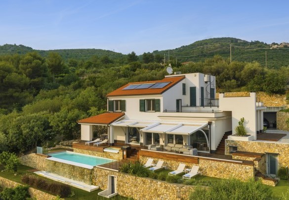 Veduta aerea della proprietà - Villa Veretium