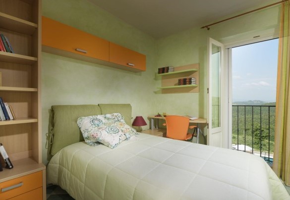 Single bedroom on the ground floor - Villa Vittoria D'Anghiari 