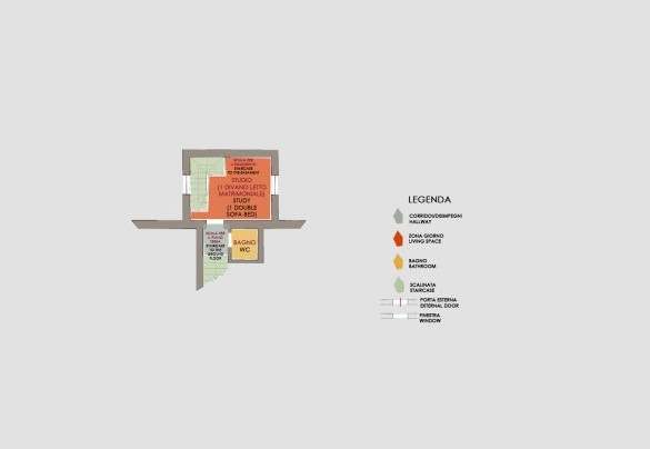 Villa Vittoria d'Anghiari - Mezzanine