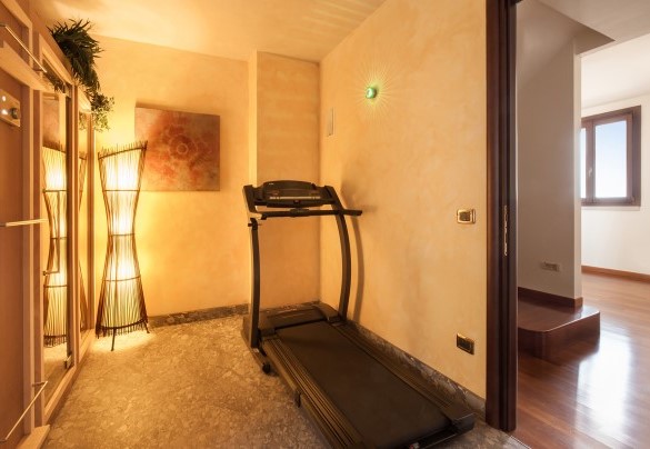 Sauna in the spa - Villa Viù