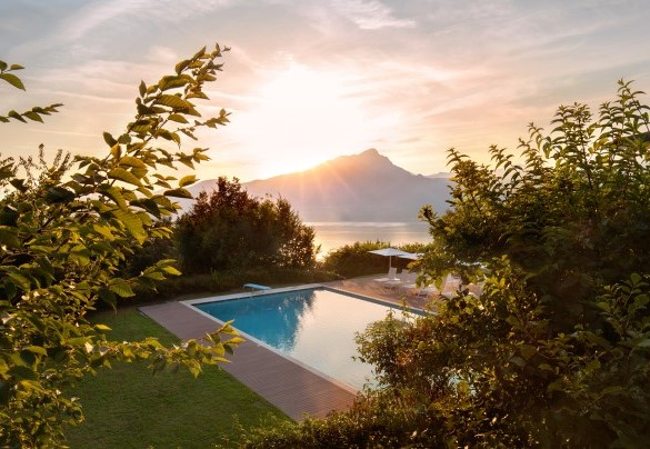 View from the villa at sunset - Villa Viù
