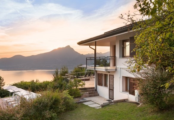 View from the villa at sunset - Villa Viù