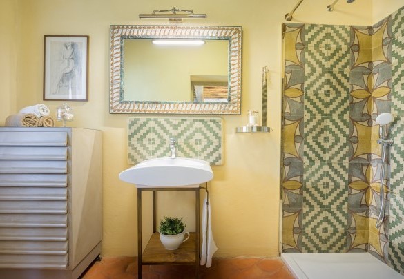 Bagno en suite della master room - Villa Zaca