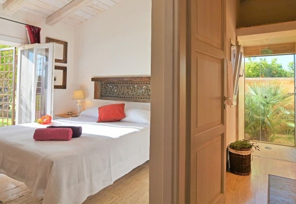 La camera matrimoniale n. 1 con bagno en-suite - Villa Zagara