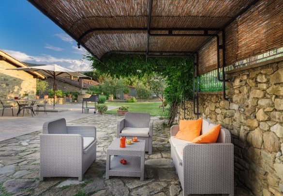  The furnished pergola - Vinciluna